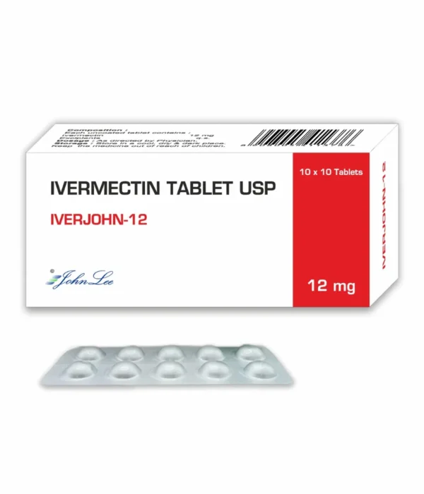 Iverjohn 12mg Tablets