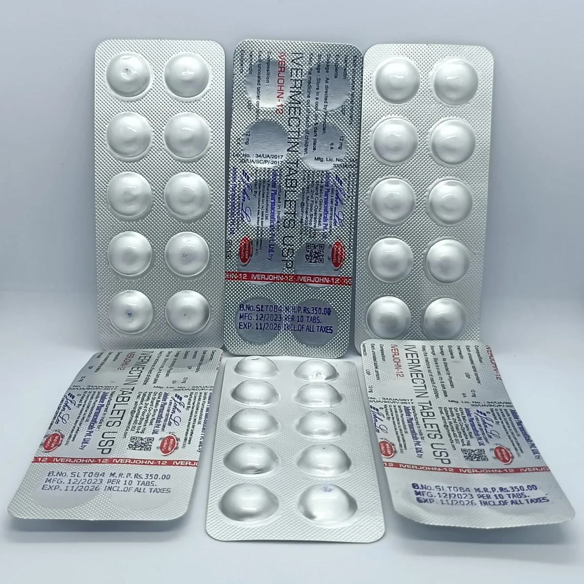 Iverjohn 12mg Tablets