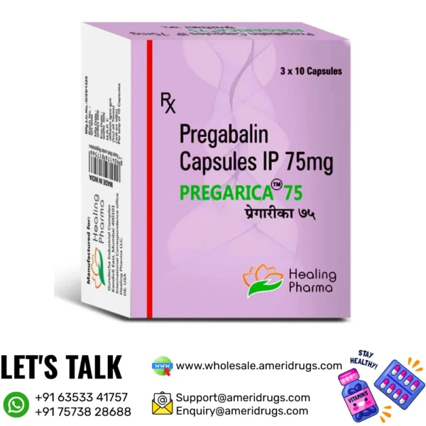 Pregarica 75mg Capsule