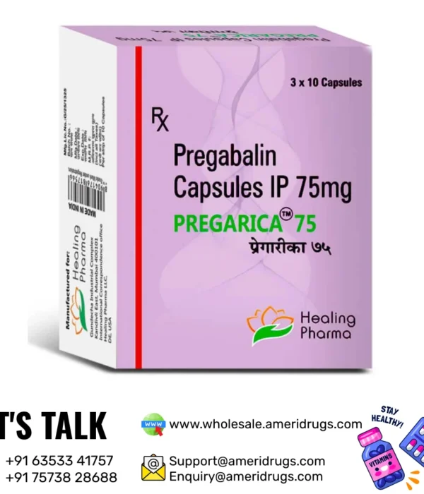 Pregarica 75mg Capsule