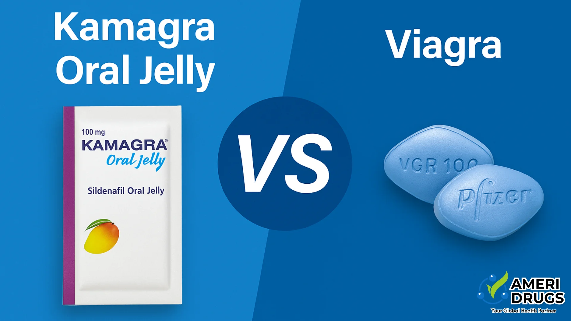 Kamagra Oral Jelly vs Viagra
